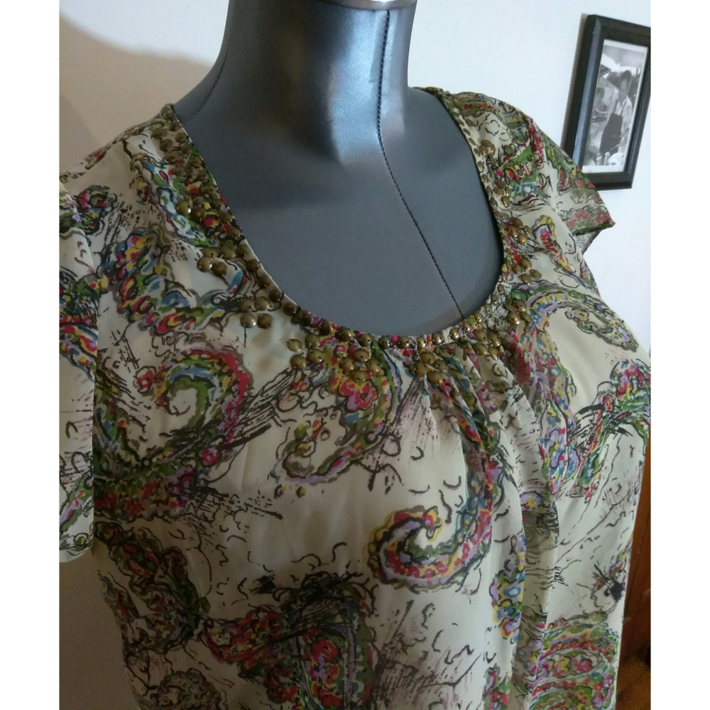 NWT | Relativity | Casual Blouse | Petite